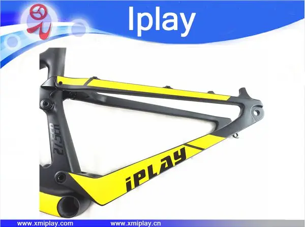 Дизайн IPLAY 29 полная подвесная рама из углеродного волокна 650B mtb рама 27,5 er рама для горного велосипеда UD матовая 148*12 мм через ось