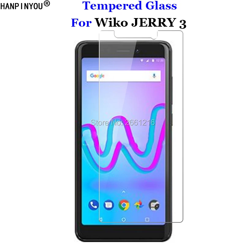 Для Wiko JERRY3 закаленное стекло 9H 2.5D Премиум Защитная пленка для экрана JERRY 3 5