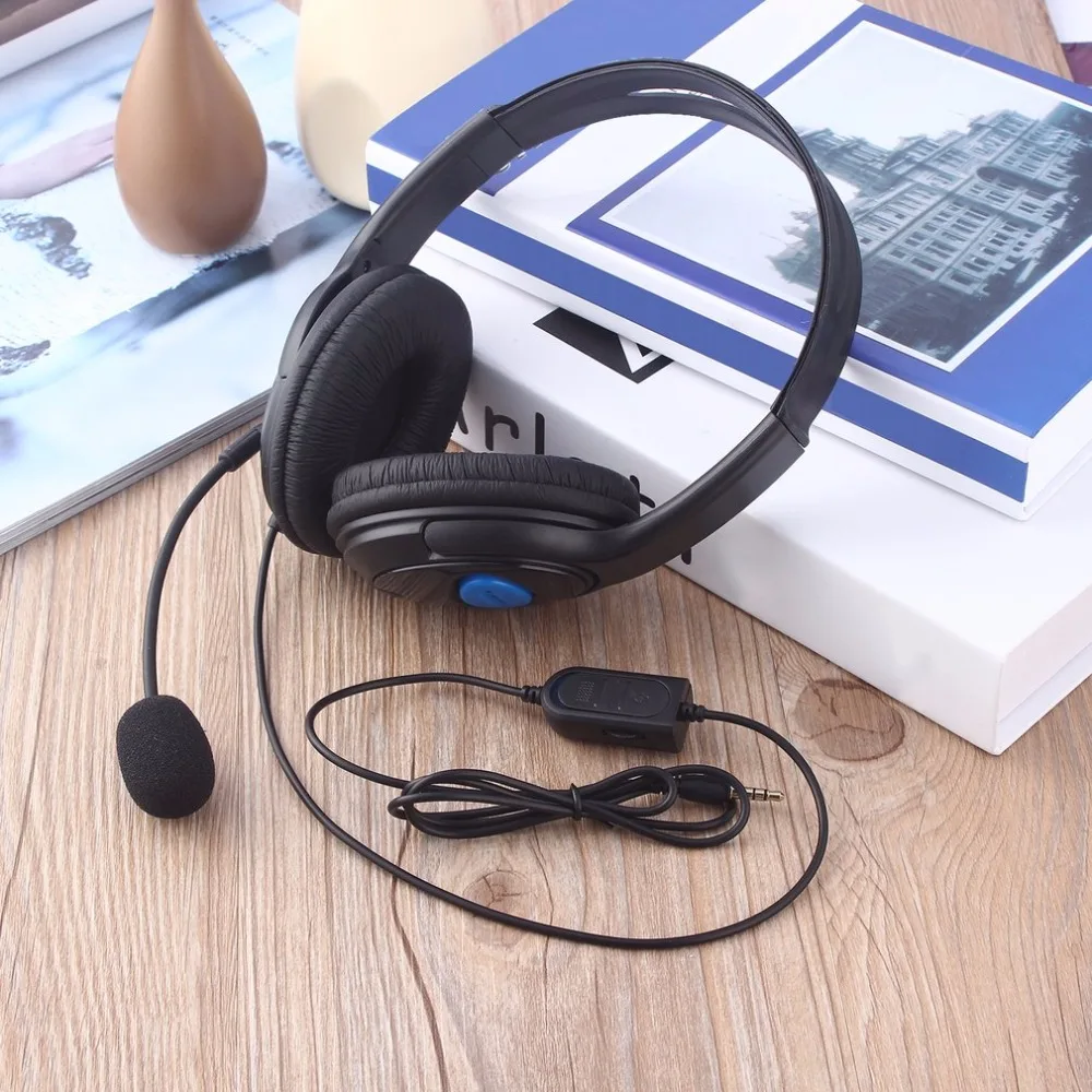 Wired Gaming Headset Earphones Headphones with Microphone Mic Stereo