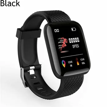 

116 Plus Smart Bracelet Wrist Band Bluetooth Smart Watch Heart Rate Oxygen Blood Pressure Sport Fitness Tracker Wristband 3E06