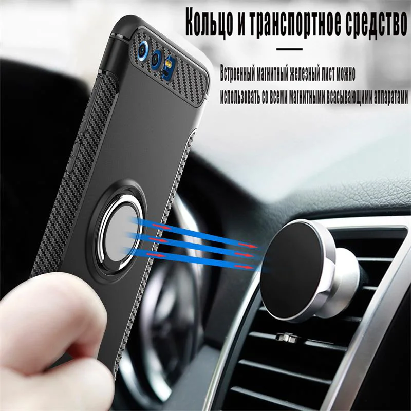 Чехлы для Huawei Honor 10 Силиконовый ТПУ + Поликарбонат задняя крышка аксессуары 9 8 Lite