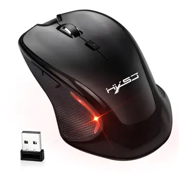 

2.4G Wireless Mouse 6 Buttons Optical Mouse Adjustable 2400DPI Wireless Gaming Mouse Gamer Mouse PC Mice for Computer Laptop