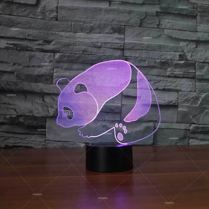Национальные сокровища 3d светильники подарок на день рождения 3d лампа люминесцентная обесцвечиваемая прикроватная со светодиодным ночным светом
