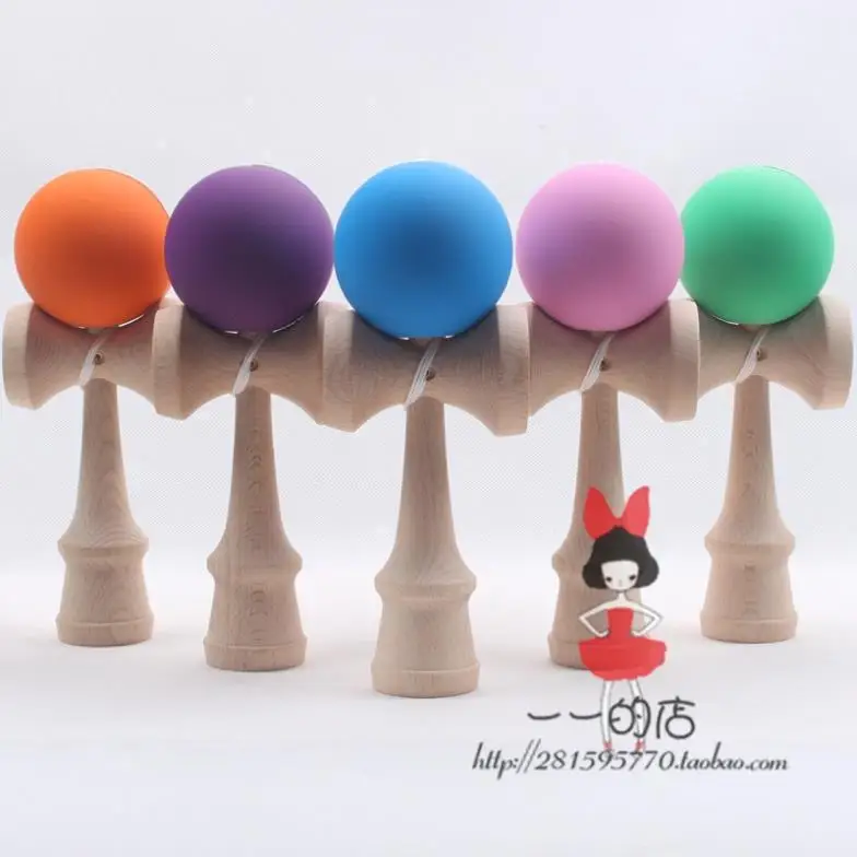 20piece FEDEX IE IP Game ball skills with a sword jade jade sword ball   sword flexible paint kendama wholesale