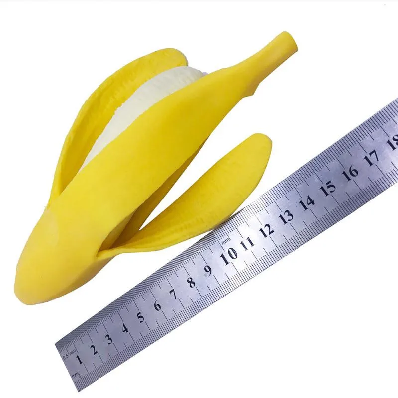 Антистресс сжимающий эластичный банан моделирование медленно поднимающийся Моти Исцеление украшения Забавный каваи снятие стресса игрушка для детей
