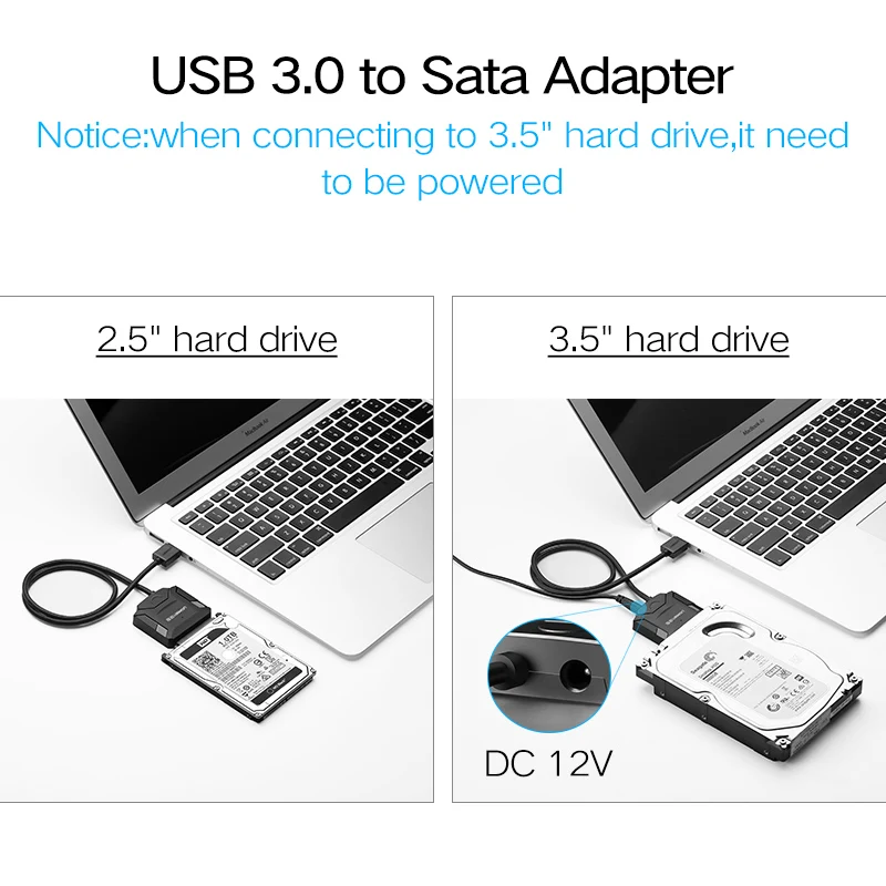 Твердотельный накопитель Ugreen sata usb3.0 3 5 дюйма кабель для передачи данных|ugreen