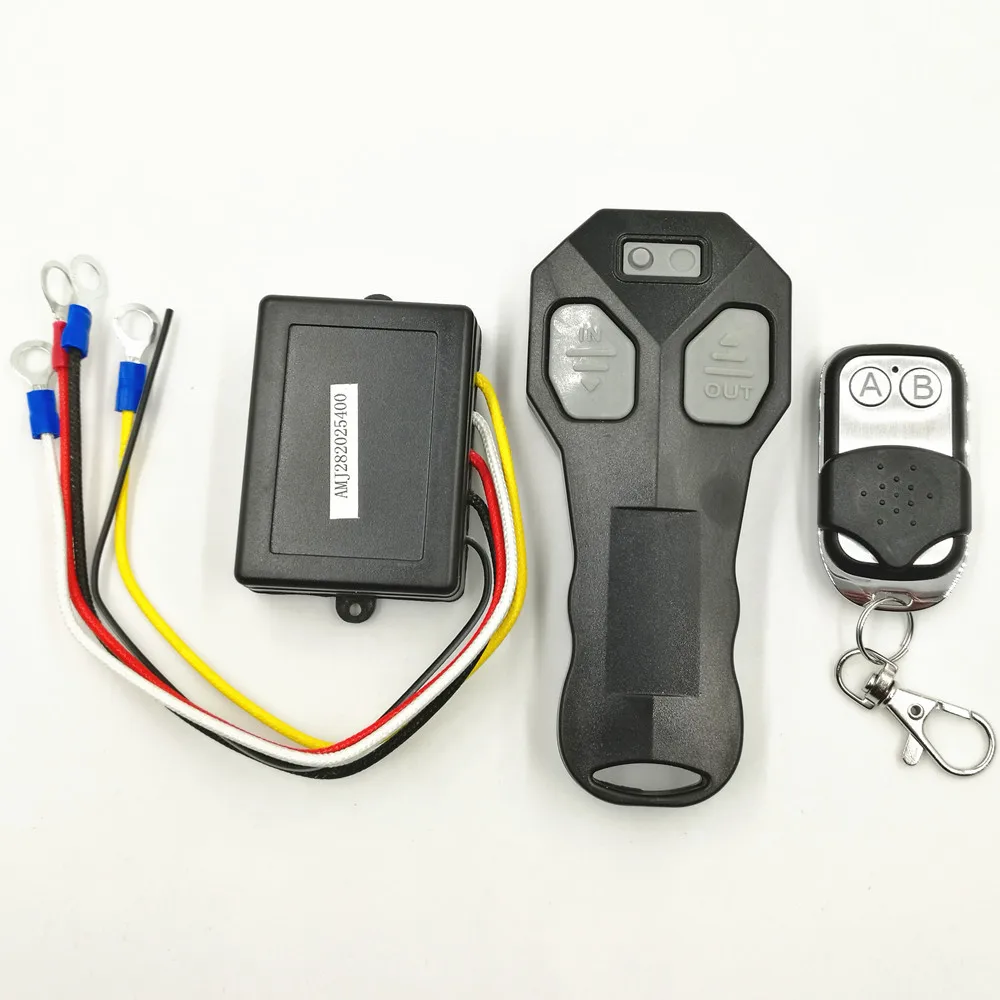 

Best Promotion 12V 50ft Wireless Winch Remote Control Set Kit With Key Fob For Truck ATV SUV Auto Winch(6.5)
