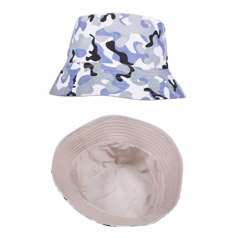 Горячие взрослые хлопок Bucket Hat Летний пляж фестиваль солнца Кепки пляжная шляпа Велосипеды путешествия Кепки