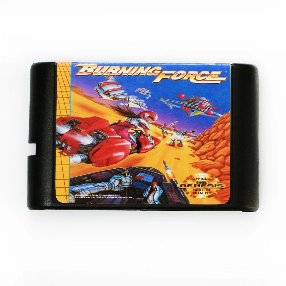Burning Force 16 bit MD Game Card For Sega Mega Drive SEGA Genesis | Электроника