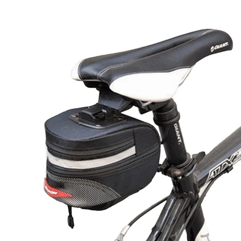

Outdoor Mtb Bike Cycling Bicycle Saddle Bag Back Seat Tail Pouch Package Rear Bags Pannier