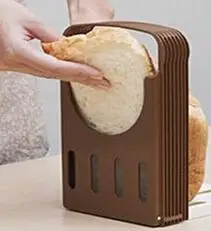 

Bread Cut Loaf Toast Slicer Cutter Slicing Guide Kitchen Tool