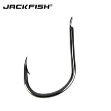 JACKFISH из высокоуглеродистой стали, крючки для ловли карпа, 500 шт./набор, 10 размеров, 3#~ 12#, джиг-голова, рыболовные снасти для карпа, аксессуары