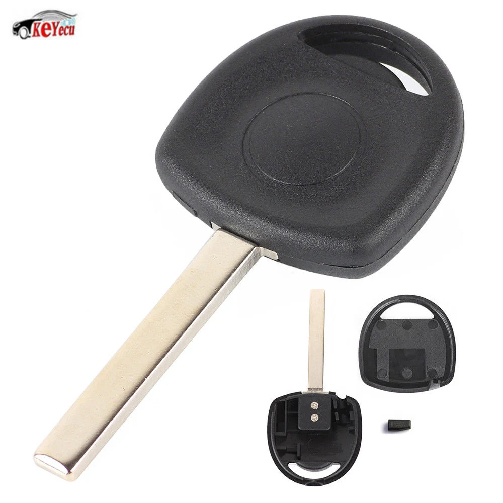 KEYECU Replacement Transponder Key Fob with Chip ID40 for Vauxhall Opel Agila Combo Van Corsa C