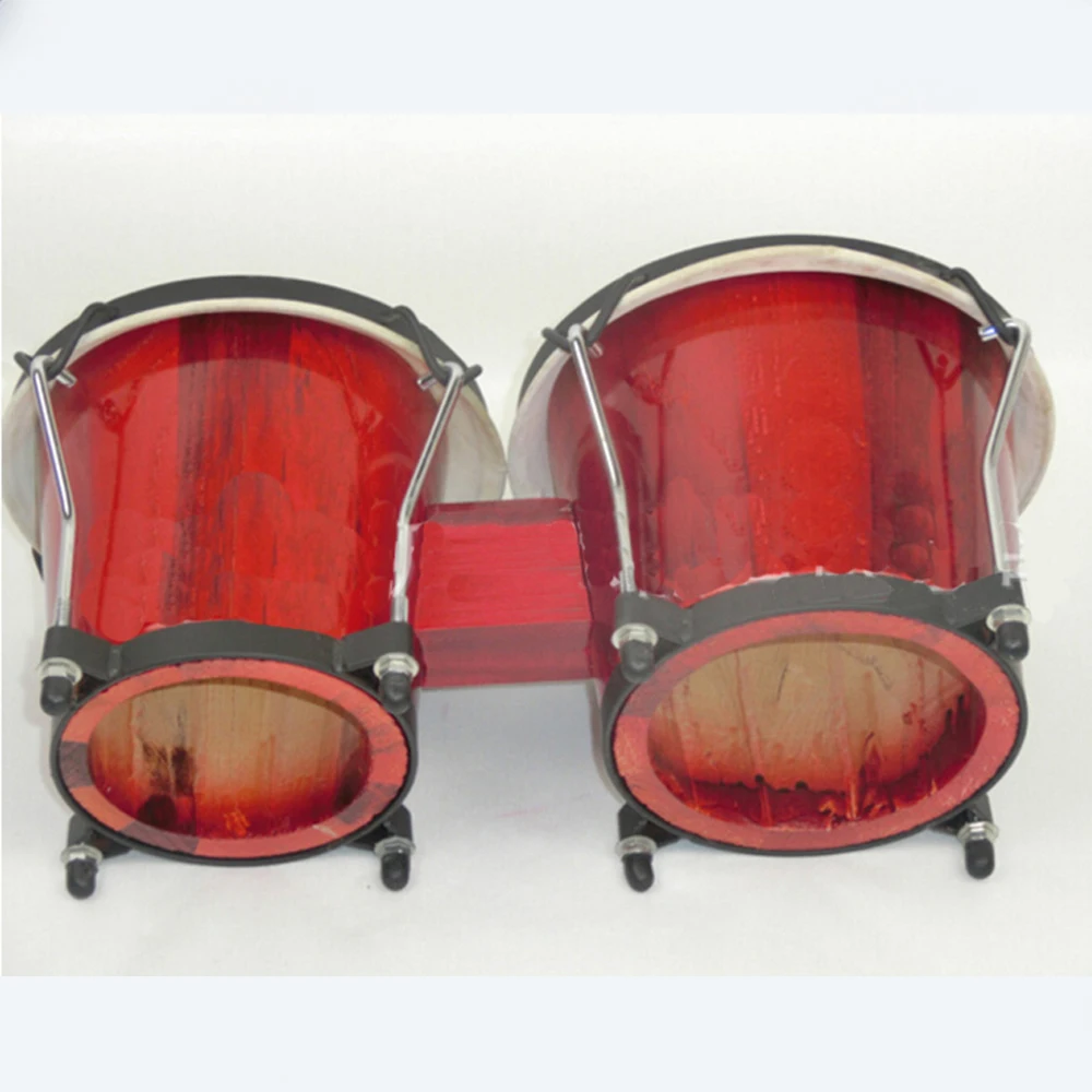 Высокое качество ручной барабан Bongo барабан Африканский барабан 6 ''7'' воловья кожа с регулируемым гаечным ключом Gu12