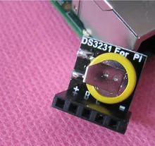 Free shipping 10PCS DS3231 Real Time Clock Module 3.3V/5V with battery For Raspberry Pi
