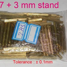 27+ 3 мм(100 шт) Латунная Статуэтка/brace/puncheon для камеры безопасности модуль печатной платы установка в сборе