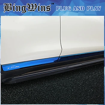 

High Quality Stainless Steel Body Side Moldings Side Door Decoration Cover Trim 4pcs/Set For Nissan X-TRAIL 2014 2015 2016