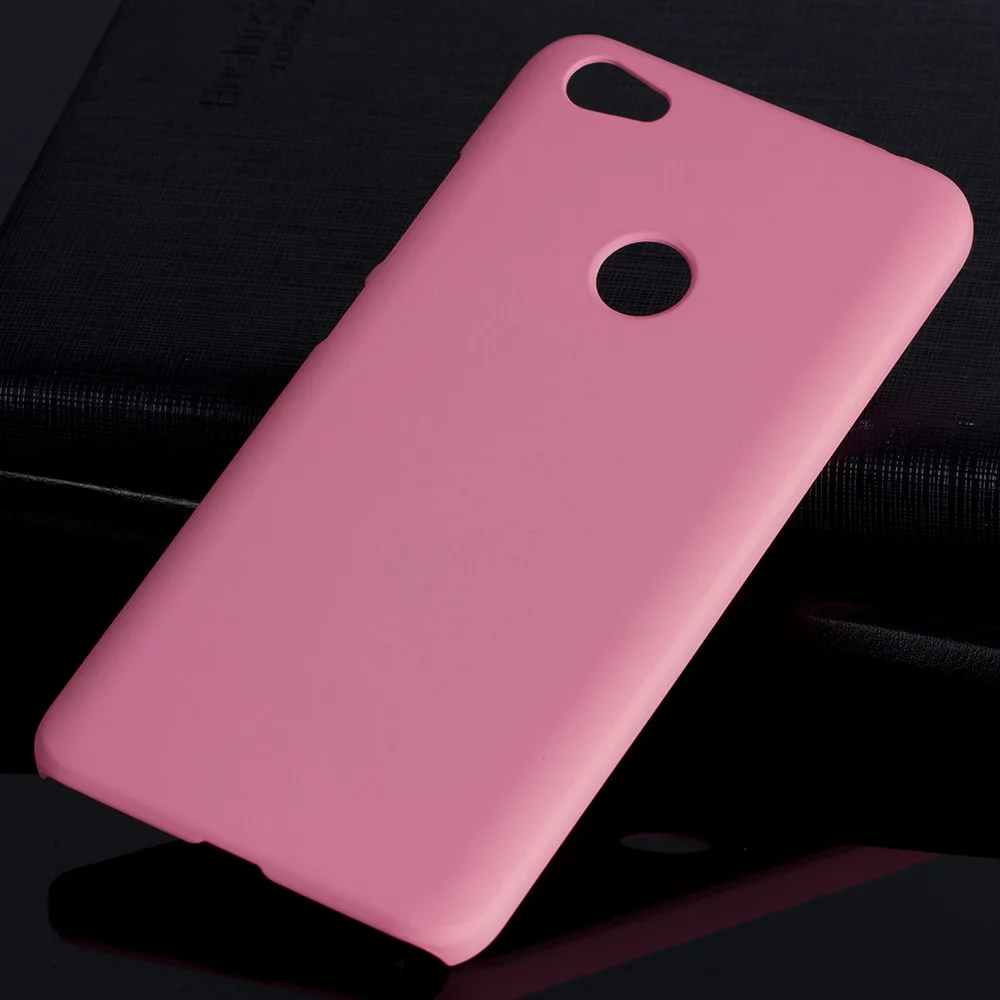 Пластик Coque 5,5 для Xiaomi Redmi Примечание 5A Prime чехол для Xiaomi Redmi Примечание 5A Prime Pro Y1 телефона чехол-лента на заднюю панель - Цвет: Pink