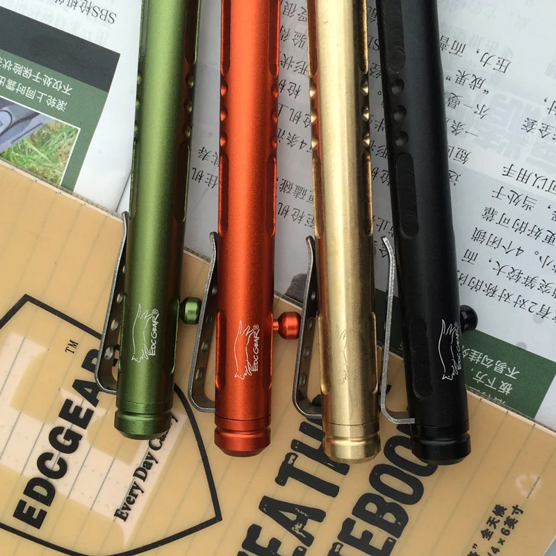Gift Outdoor Tactical Bolt Brass Pen CNC Process Aluminum Alloy Self defense defense breaks windows to survive tactical pen EDC Gift Outdoor Tactical Bolt Brass Pen CNC Process Aluminum Alloy Self defense defense breaks windows to survive tactical pen EDC