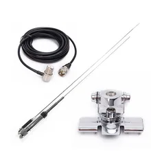 Nagoya NL-770R Dual Band Antenna + RB-400 Antenna Mount + 5M Coaxial Cable for Mobile Radio Walkie Talkie Baofeng TYT Motorola