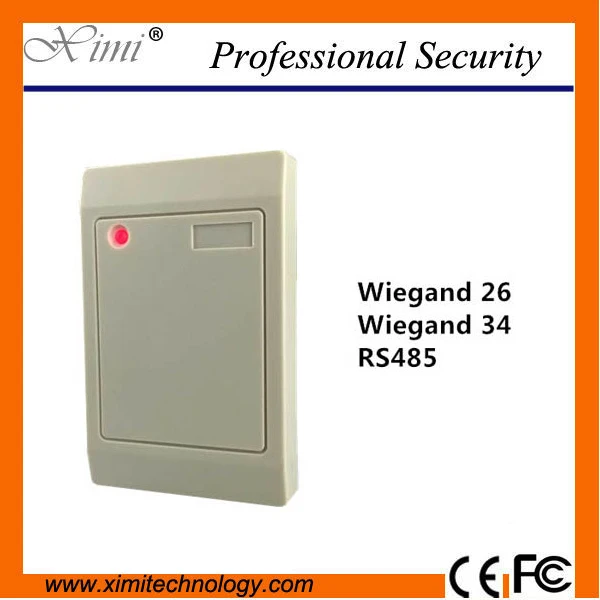 Smart proximity card smart card reader for door access control weigand