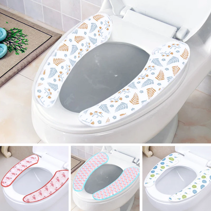 2016 New Toilet Seat Heated Super Practical Paste Toilet Seat Cover