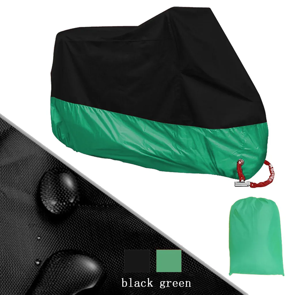 Motorcycle Cover Universal <b>Outdoor</b> Uv Protector Bicycle <b>Dustproof</b> ...