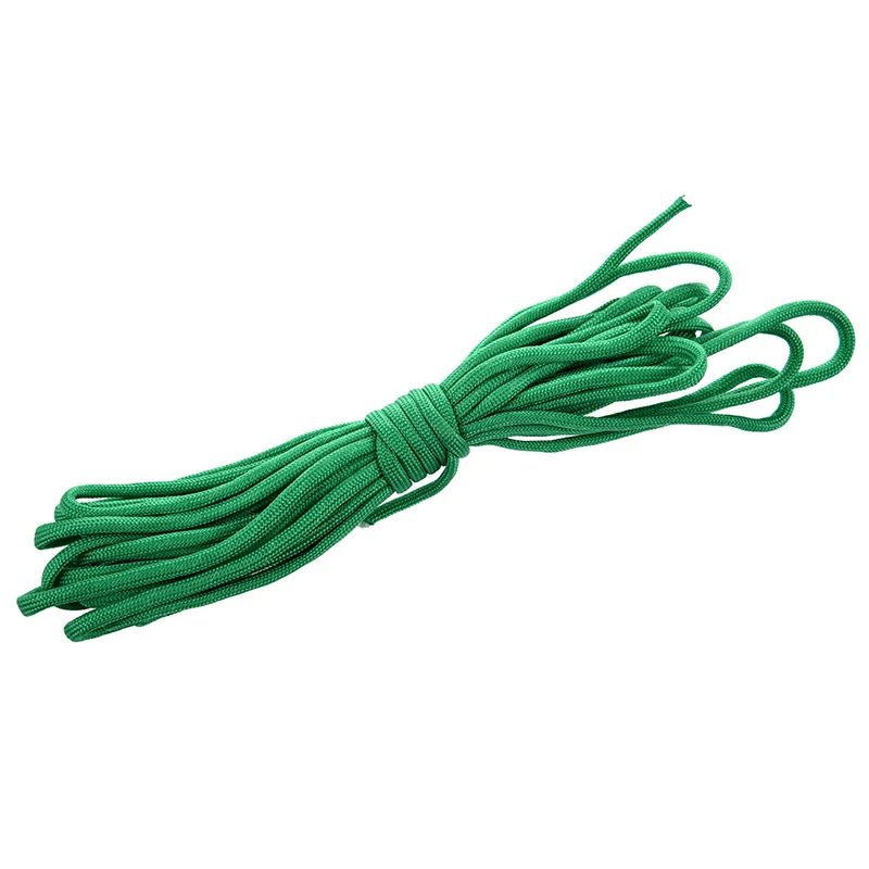 

20FT Paracord Parachute Cord Lanyard Nylon Desert Survival 7 Strand-Green