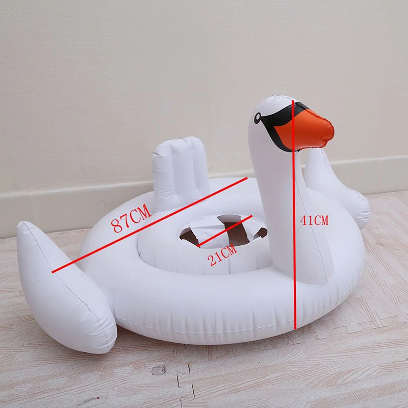 2018 New Inflatable Flamingo Swan Swim Ring Baby Swimming Float Seat Boat Kids Summer Water Fun Pool Toys Swim Pool Accessories