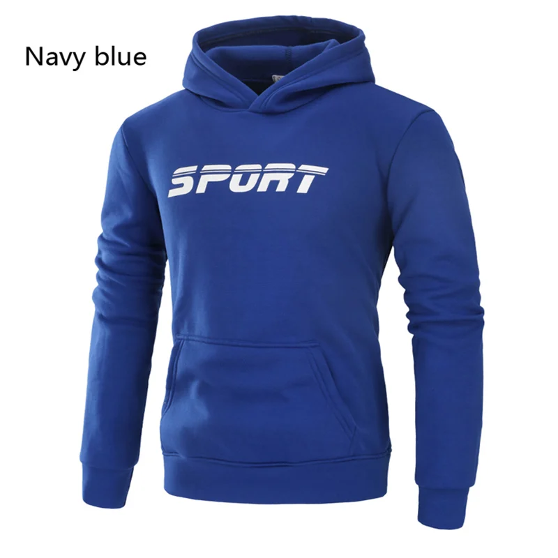 

New hot autumn and winter men's fashion brand high collar pockets hoodie men's pullover hip-hop leisure long-sleeved sweatshirt