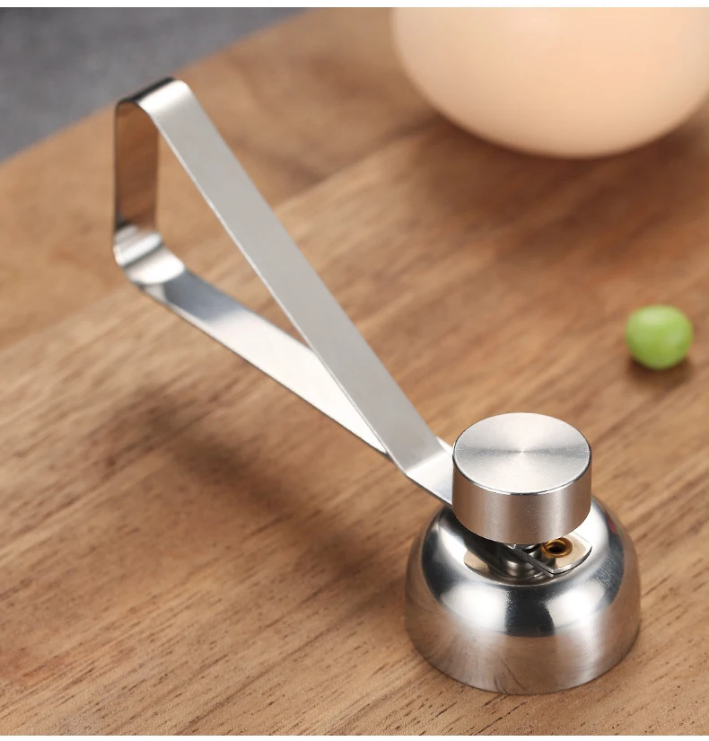 VandHome творческое яйцо слайсер 304 из нержавеющей стали яичный резак Топпер слайсер нож для ракушек Кухонный Контейнер для яиц кухонные инструменты