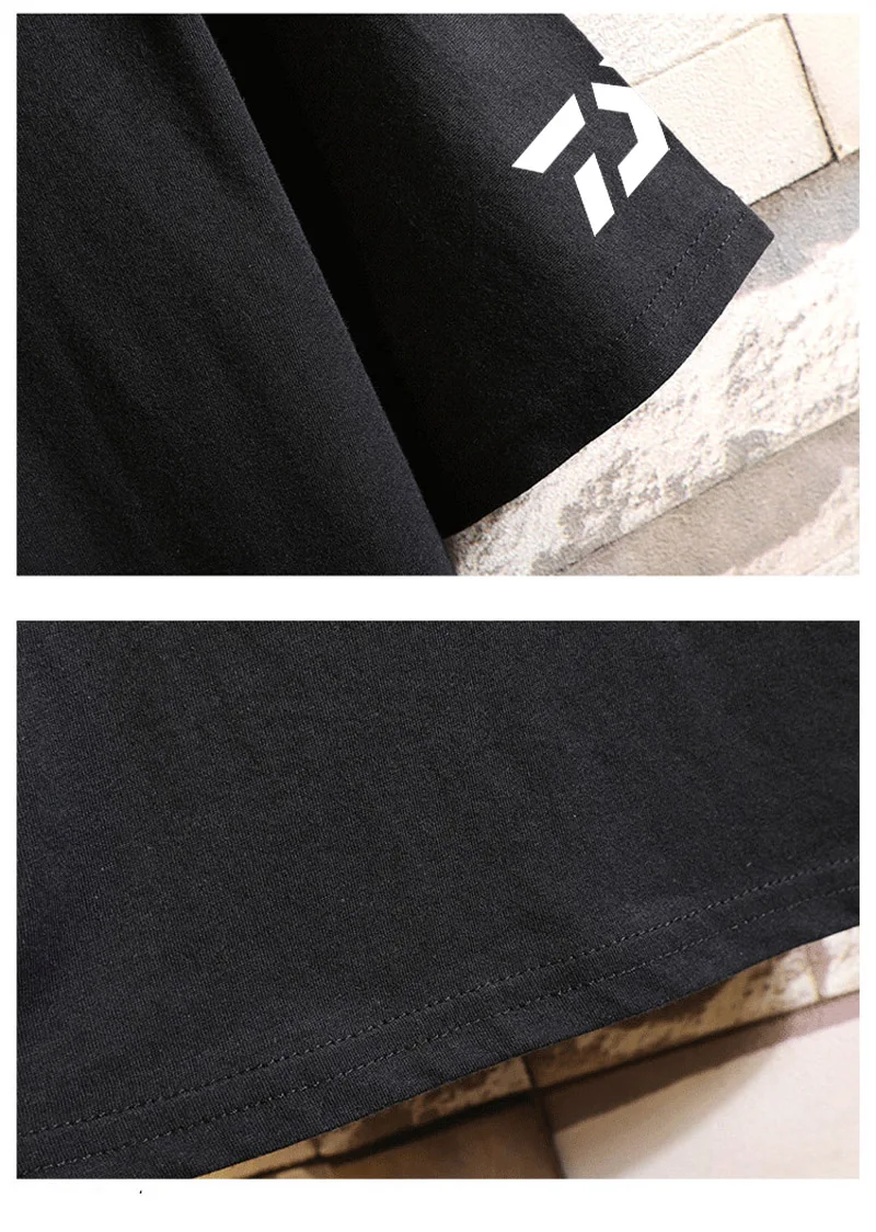 Exclusiva de Pesca Roupas de Pesca de Secagem Camisa de Manga T-shirt de Algodão Estréia Dawa Camisa Rápida Curta Anti-uv Pesca Purificado 2021 3 Esporte e Lazer