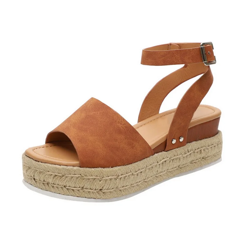 

WENYUJH Womens Sandals Plus Size Wedges Shoes Women High Heels Sandals Summer Shoes Flip Flop Chaussures Femme Platform Sandals