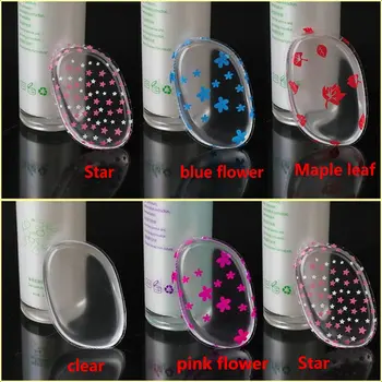 

50X Silicone Cosmetic Puff 8 colors silisponge Jelly powder puff Makeup puff cosmetic Beauty tool not Sponge Powder blender