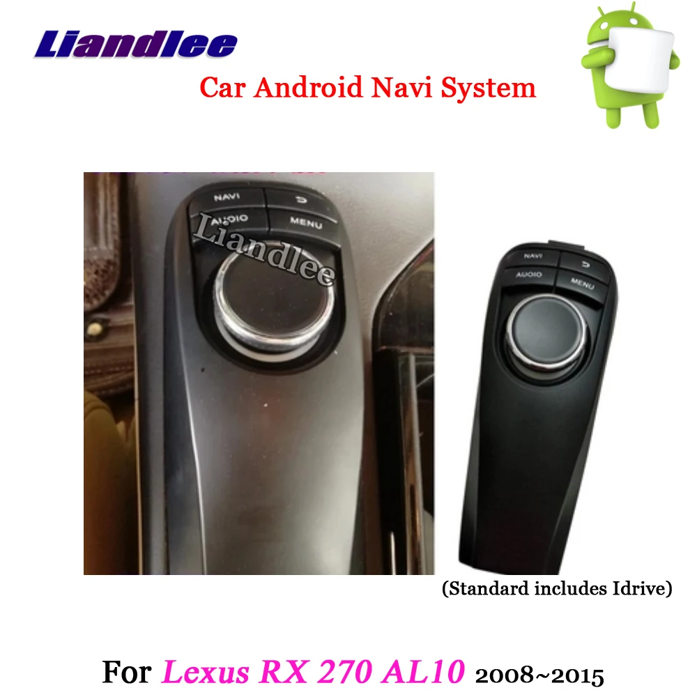 Cheap Liandlee Car Android System For Lexus RX 270 RX270 AL10 2008~2015 Radio Stereo Carplay GPS Wifi Navi MAP Navigation Multimedia 2