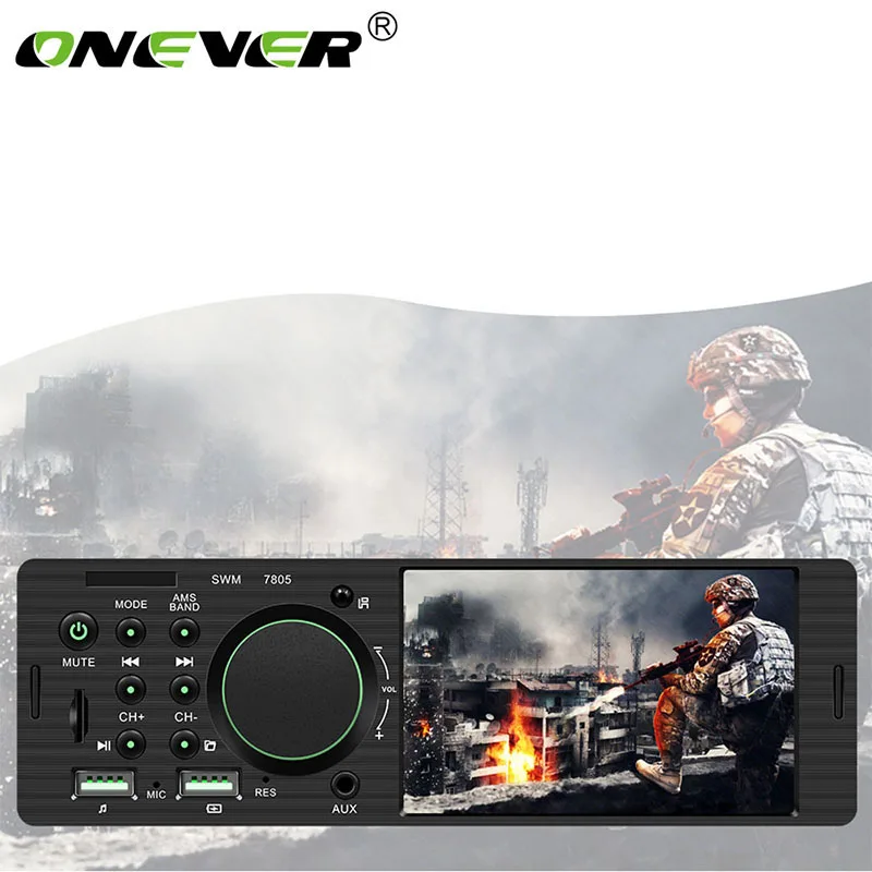 Onever Touch Автомобильный радиоприемник 7805 FM передатчик Автозвук Стерео Bluetooth 4.0