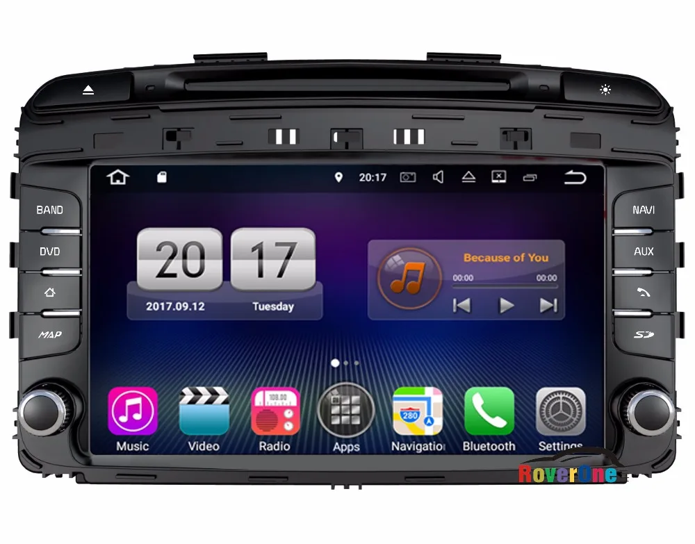 For Kia Sorento 2015 2016 Android 7.1 Car Multimedia System Auto Stereo