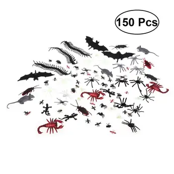 

Realistic Assorted Plastic Bugs Simulation Spiders Flies Scorpion for Party Halloween April Fools Day Gags & Practical Jokes