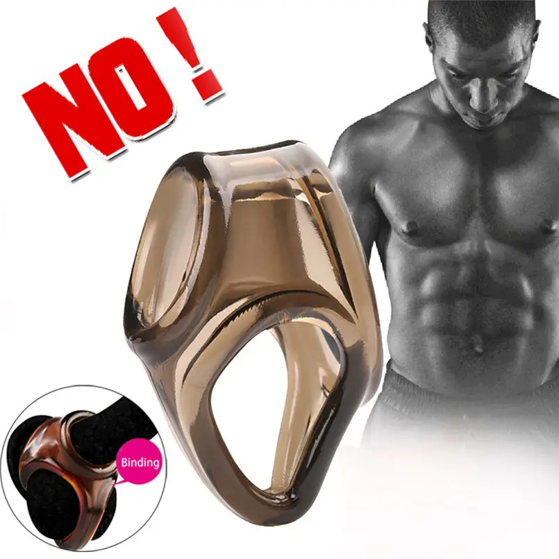 Sex Toys Adult Men Vibration Collars Delay Premature Ejaculation Lock Penis Ring Erotic massager toys Sex toys for men 7