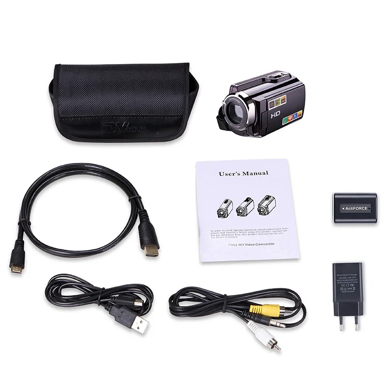Full HD Wifi Video Camcorder DV DSLR Digital Camera IR Night Vision Infrared 3 Inch LCD Touch Screen Support Multi-languages