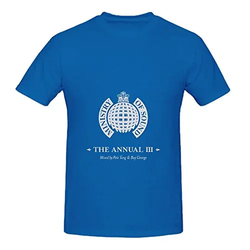

Boy George Ministry Of Sound The Annual Ii Soundtrack Mens Crew Neck Music Tee2018 fashion T-Shirts
