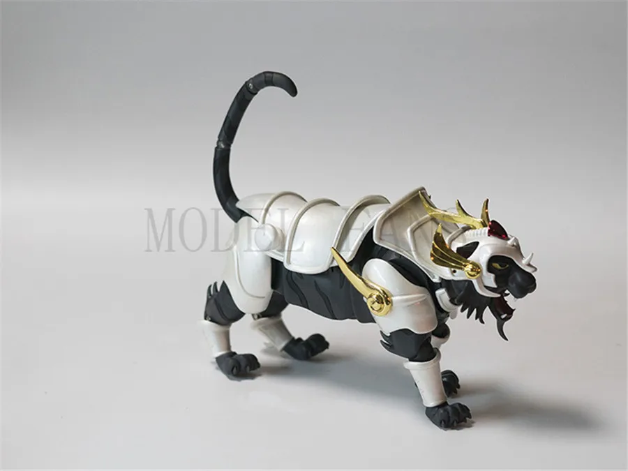 Модель вентиляторов бета-модель белый тигр/Черный Тигр для Ronin Warriors yoeroiden самурайский Штурмовик металлическая Броня плюс фигурка - Цвет: BLACK COLOR