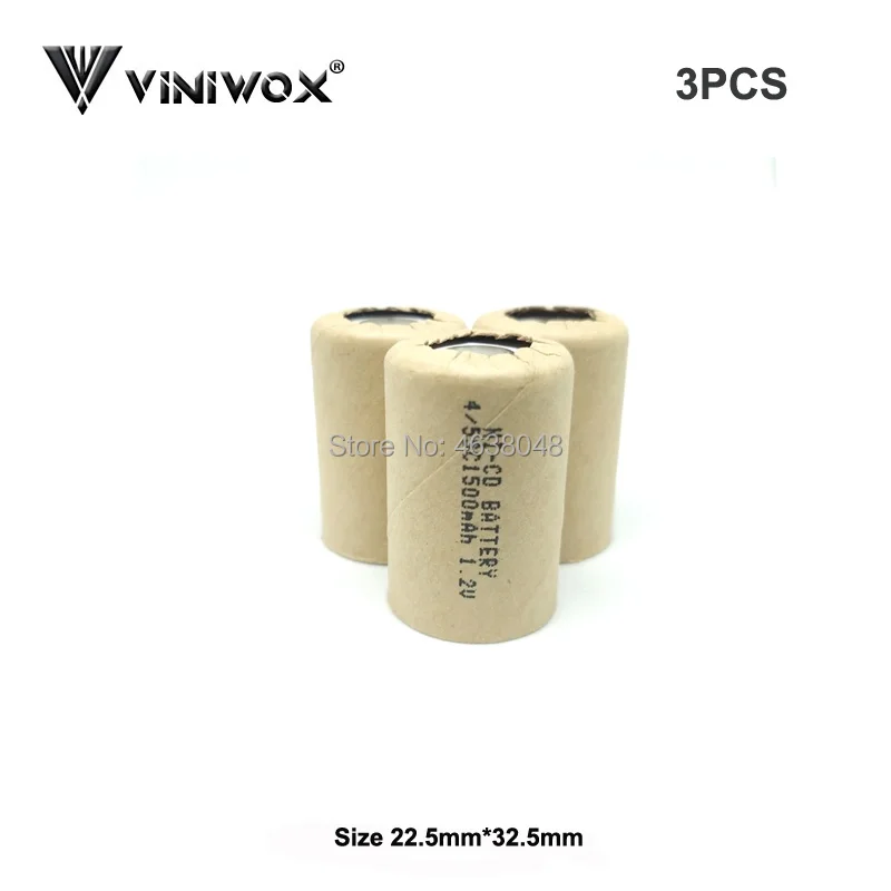 Перезаряжаемые 4/5SC 1500mAh 1,2 V Ni-CD аккумуляторы для Subc-гидридных и никель-кадмиевых типов аккумуляторов аккумулятор электрический фонарик Мощность банк Мощность инструмент Батарея сотовый телефон