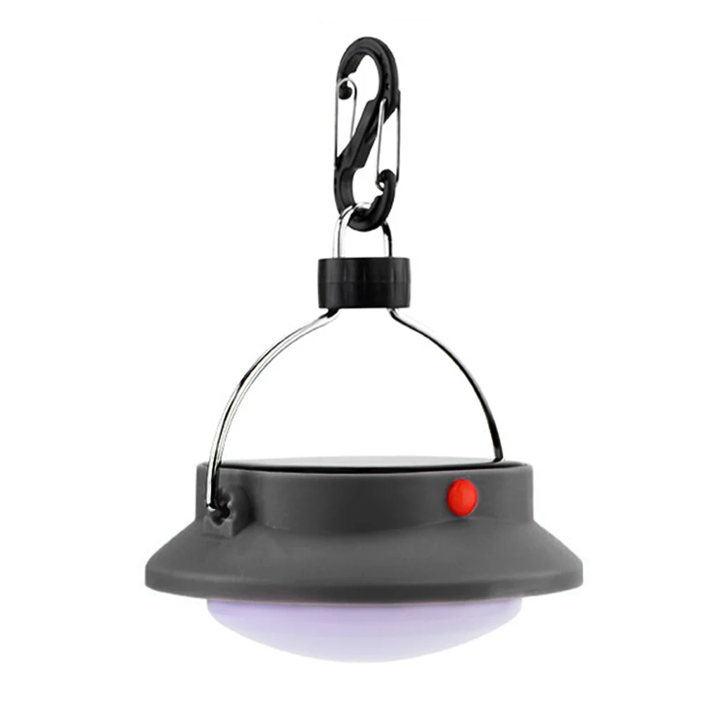 Rechargeable Lantern Night Light Solar Portable UV Fishing With Hook Outdoor Hiking Tent Bulb USB Rechargeable Hanging