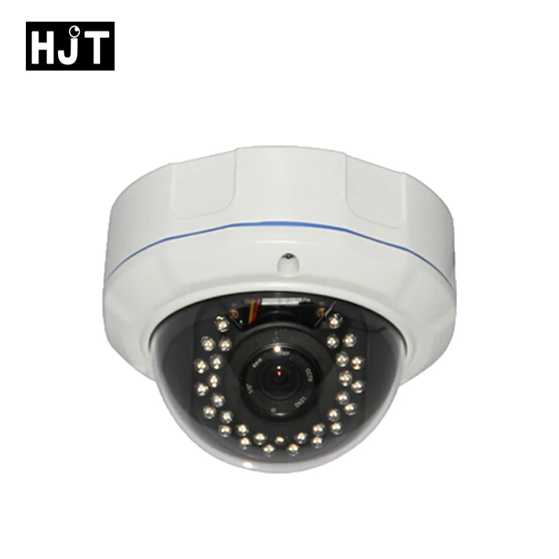 HJT аудио POE Full-HD 1080 P IP Камера сети Onvif P2P Крытый безопасности ИК Ночное видение gsm сигнализация металла антивандальные