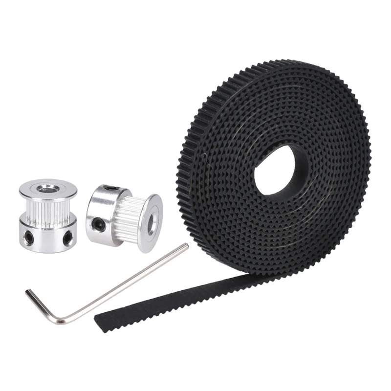 Rubber Round GT2 Timing Belt CNC 6mm Wide pitch for Pulley 3D Printer RepRap pro