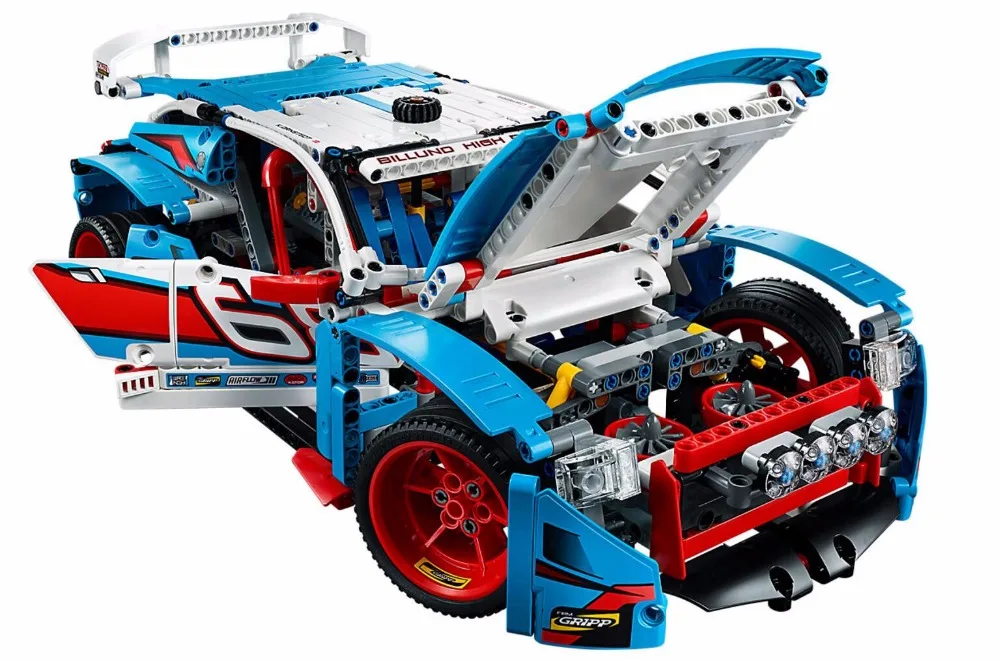 

Technic Rally Car 1085Pcs Building Kit Blocks Bricks Educational Funny Children Toys Gifts compatible with Legoings 42077