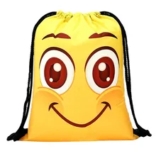 Altbest забавные для женщин отдыха рюкзак для хранения комплект веревок Забавный милый узор сумка-мешок для покупок печати путешествия# Y40