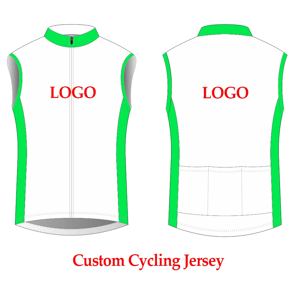 

Custom Cycling Clothing Sleeveless Jerseys Breathable Bike Jersey Men Women Personalized Cycling Vest Roupa Ciclismo