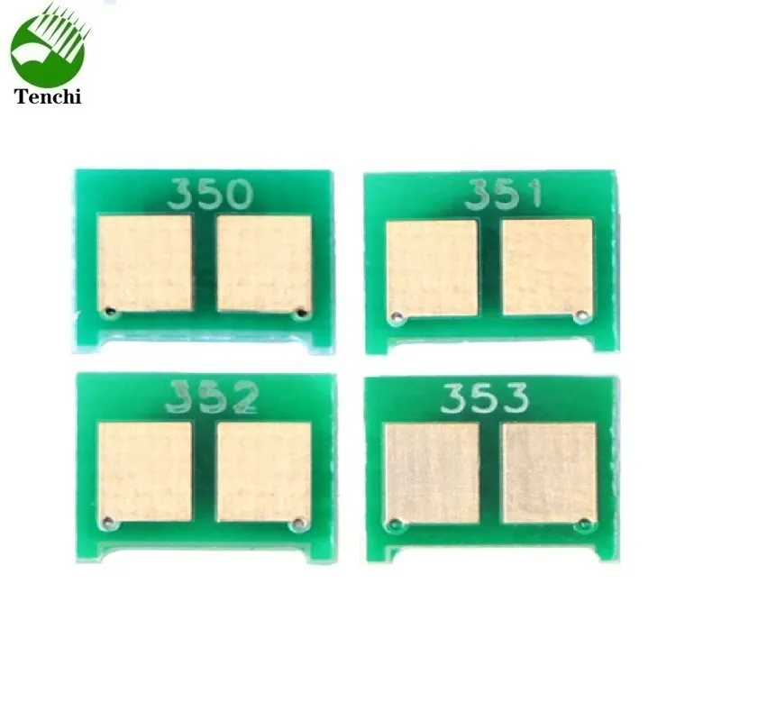 reset chip CF350A CF351A CF352A CF353A Compatible for HP Color LaserJet Pro MFP M176n printer parts factory